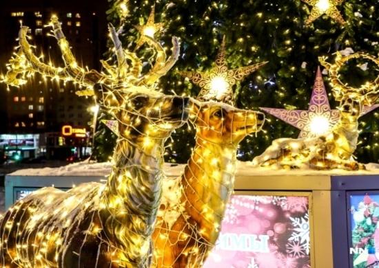  Нижний Новгород украсят к Новому году и Рождеству почти на 50 млн рублей 