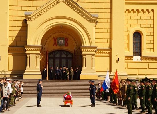 Останки бойца Троицкого, найденные в Ленинградской области, были захоронены в Нижнем Новгороде